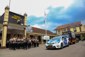 Polres Kediri Kota Kirim Bantuan ke Korban Banjir di Jateng