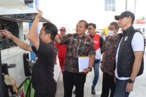 Polres Malang Sidak SPBU, Pastikan Kondisi BBM Aman Saat Mudik Lebaran 2024