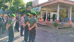 Tingkatkan Sinergitas, Koramil 0808/10 Kademangan Gelar Apel Lintas Sektoral Dan Halalbihalal