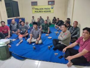 Dukung Garuda Muda, Polres Kediri Gelar Nobar Semifinal Piala AFC U23 2024.
