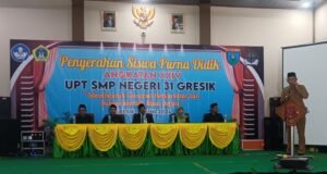 WISUDA PURNA DIDIK ANGKATAN XXIV UPT SMPN 31 BALONG PANGGANG GRESIK.