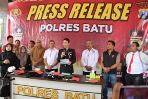 Polisi Amankan 5 Terduga Pelaku Pengeroyokan Terhadap Anak di Kota Batu