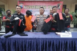 Polisi Berhasil Amankan 2 Tersangka Bandit Lintas Kota di Surabaya Salah Satunya Residivis.