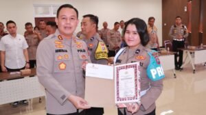 Bripda Mirabell Polwan Polres Gresik Dengan Segudang Prestasi.