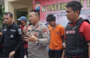 Polisi Berhasil Amankan Tersangka Curanmor 9 TKP di Surabaya yang Kabur ke Kalimantan.