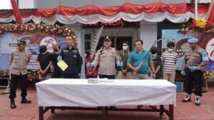 Polisi Berhasil Amankan Tersangka Perampokan Rumah Janda, Kedung Anyar Surabaya.