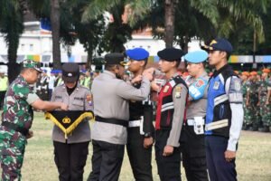 Polres Madiun Kota Libatkan 1.500 Personel Gabungan Amankan Suroan.