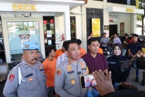 Polres Bangkalan Berhasil Amankan 4 orang Komplotan Curanmor Spesialis Kantor dan Pertokoan.