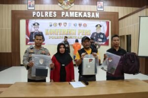 Kurang dari 24 jam, Polres Pamekasan Berhasil Mengamankan Tersangka Pembobol Rumah Dokter.