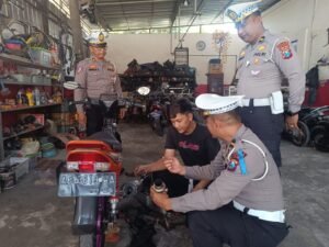 Sosialisasi Ops Patuh Semeru 2024, Polres Ponorogo Tegaskan Larangan Penggunaan Knalpot Tidak Sesuai Spectek.