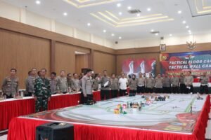 Polresta Sidoarjo Gelar TFG dan TWG Pengamanan Pilkada Serentak 2024.