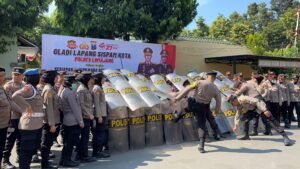 Polres Lumajang Matangkan Pengamanan Wujudkan Pilkada Damai 2024.