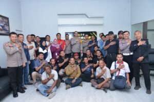 Gelar Piramida, Kapolres Situbondo Ajak Jurnalis Sebagai Cooling System Kamtibmas Tahapan Pilkada 2024.