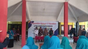 Kades Karangsemanding Melantik kepala Dusun dan Mutasi Jabatan Perangkat Desa.
