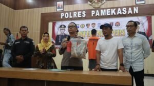 Polres Pamekasan Mengamankan Pelaku Pencabulan Anak di Bawah Umur.