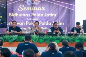 Bidhumas Polda Jatim Gandeng Media Siap Ciptakan Pilkada 2024 Aman dan Damai.