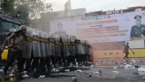 Jelang Pemilukada Serentak, Polres Probolinggo Kota Gelar Simulasi Pengamanan Pilkada.