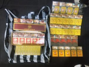 Polres Kediri Amankan Pelaku Maling Rokok di Ngasem.