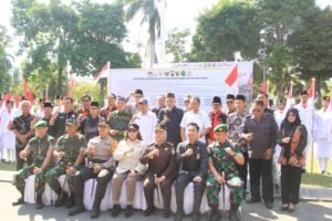 Polres Kediri Kota Gelar Deklarasi Damai Wujudkan Pilkada 2024 Sejuk dan Kondusif.