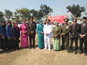 Peringatan HUT RI ke 79 Kecamatan Menganti di lapangan Pelemwatu Menganti.