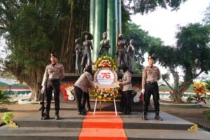 Peringati Hari Jadi ke – 76 Polwan Polres Ponorogo Gelar Ziarah ke Makam Pahlawan.