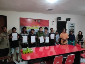 Patroli rutin jelang perayaan karnaval sedekah bumi Desa Menganti