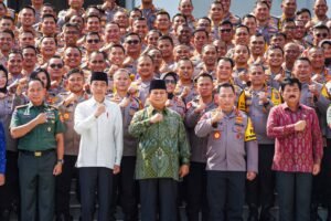 Kapolres Kediri Kota Diantara Ratusan Kapolres se Indonesia di IKN Nusantara.