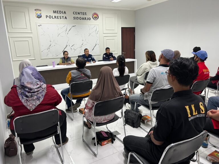 Tahapan Kampanye Pilkada, Polresta Sidoarjo Gandeng Netizen Cegah Hoaks.