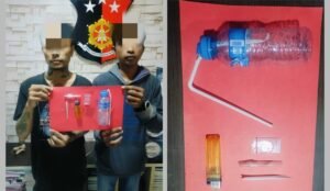 Polisi Amankan Dua Pria di Sawah Pulo saat Asyik Nyabu dalam Kamar.