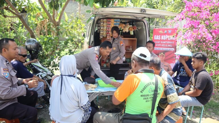 Cooling System Wujudkan Pilkada 2024 Damai, Polres Madiun Kota Gelar Gas Kopling.