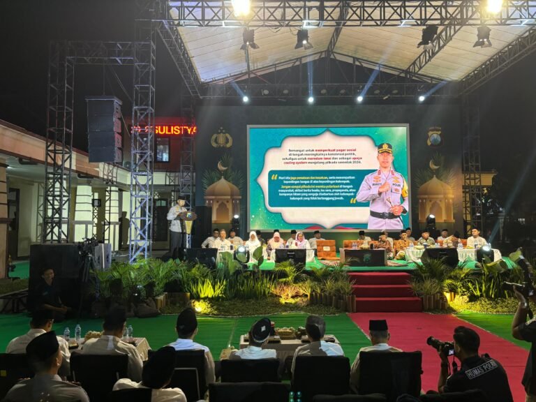 Cooling System, Polres Kediri Kota Gelar Doa Bersama Wujudkan Pilkada Aman dan Damai.