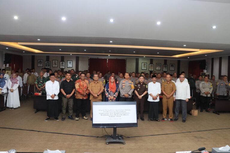 Kapolres Kediri Kota Bersama Pj Walikota Tekankan Netralitas Aparatur Negara di Pilkada 2024.