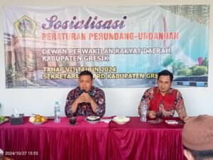 DIMAZ FAHTURACHMAN DEWAN PIMPINAN RAKYAT DAERAH KOMISI 1 GELAR SOSIALISASI PERUNDANG UNDANGAN TAHAP VII TAHUN 2024