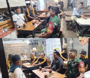 Ngopi Bareng, Kapolsek Krian Gandeng LDII Perkuat Sinergitas dan Harkamtibmas