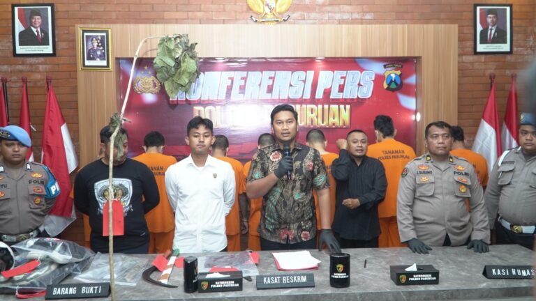 Polres Pasuruan Ungkap 4 Kasus Besar Beberapa Bulan Terakhir