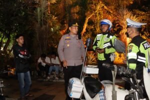 Polres Tuban Intensifkan Patroli Malam Pastikan Pengesahan Warga Baru PSHT Aman