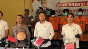 Polisi Amankan Tujuh Pelaku Pengeroyokan di Depan Pabrik Gula Candi Sidoarjo