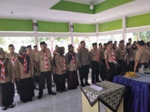Kanit Binmas Polsek Krembung Hadiri Pelantikan Majelis Pembimbing, Andalan dan Lembaga Pemeriksa Keuangan