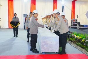 Hadiri Groundbreaking 29 SPPG Polda Sumut dan Jajaran, Kapolri Komitmen Dukung Program MBG