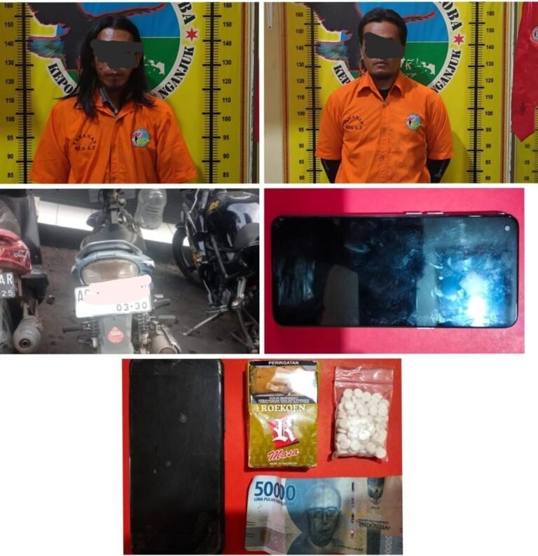 Perluas Pengungkapan, Polres Nganjuk Ungkap Rantai Jaringan Narkotika di Prambon dan Tanjunganom