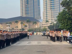1.632 Polisi dikerahkan Amankan Aksi Ojol di Silang Selatan Monas