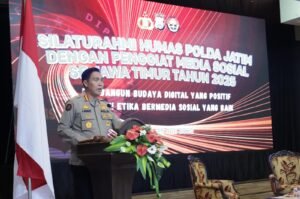 Polda Jatim Gandeng Pegiat Media Sosial Bangun Budaya Digital Positif