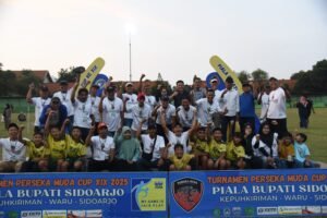 Bupati Sidoarjo Tutup Turnamen Perseka Muda Cup ke XIX Piala Bupati Sidoarjo 2025