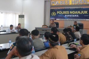 Wilayah Polres Nganjuk Jalur Perlintasan Anggota IKSPI Menuju Madiun, Rakor Eksternal Digelar untuk Pengamanan