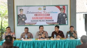 Jalin Silaturahmi Kamtibmas, Kapolres Nganjuk Bahas Potensi Kerawanan di Kecamatan Gondang