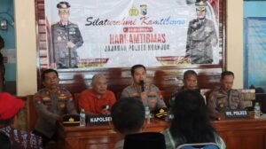 Kapolres Nganjuk Tegaskan Pentingnya Peran Warga dalam Menjaga Kamtibmas di Kecamatan Sawahan