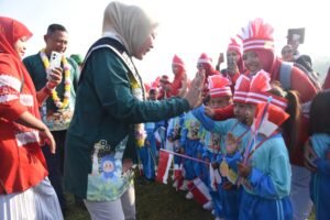 Peringati HAN Bunda PAUD se Kabupaten Sidoarjo Deklarasikan 1 Tahun PAUD Pra SD