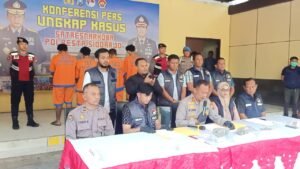 Polresta Sidoarjo Bongkar Jaringan Ganja Lintas Daerah, Empat Pengedar Ditangkap