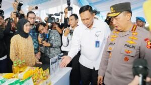 Kapolri Luncurkan Gerakan Pangan Murah, Instruksikan Antisipasi Penimbunan