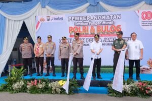 Bupati Subandi Hadiri Kick Off Launching Gerakan Pangan Murah Polri di Sidoarjo